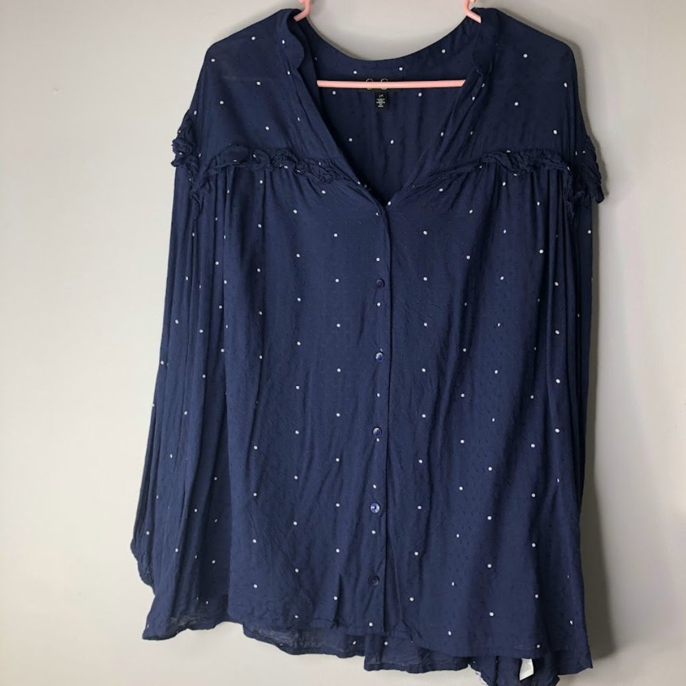 Jessica Simpson Polka Dot shirt
